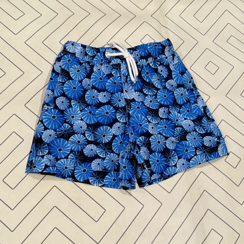 NWT Bluefin Blue Pattern Swim Trunks